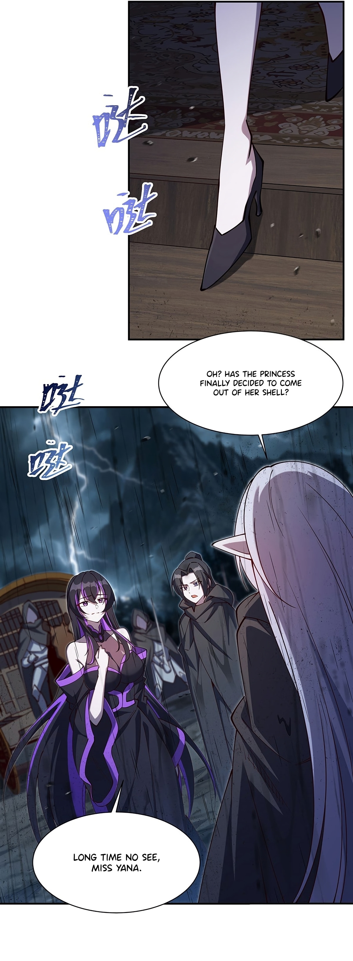 Vampire Princess X Knight (Colored) Chapter 428 page 26 - 