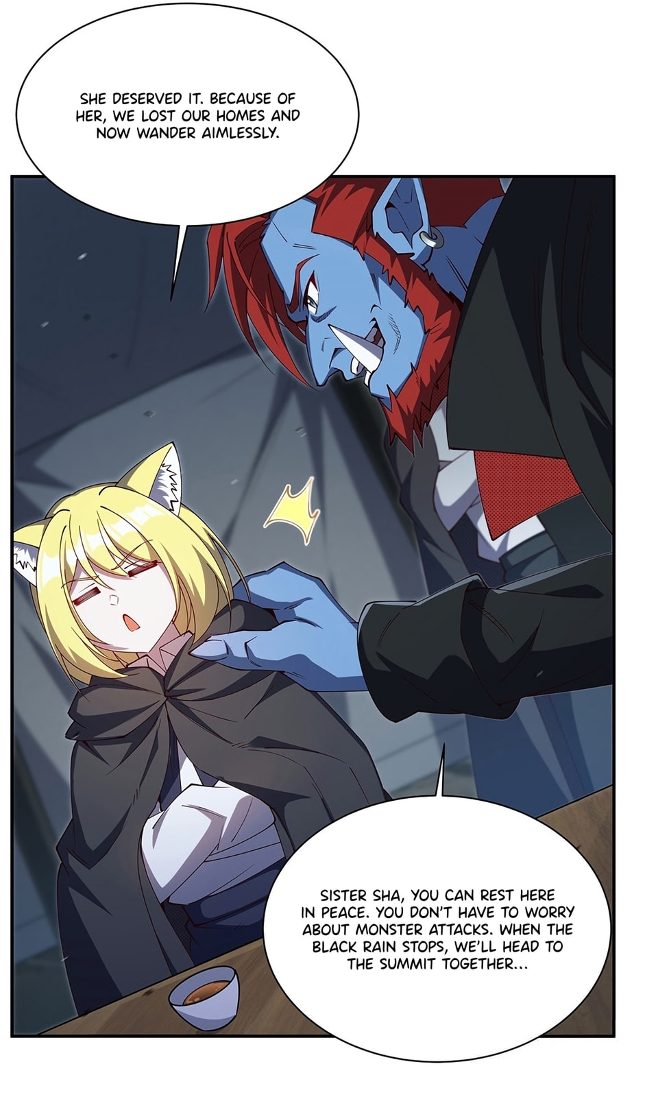 Vampire Princess X Knight (Colored) Chapter 428 page 10 - 