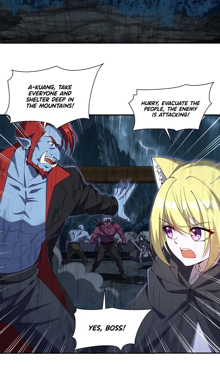 Vampire Princess X Knight (Colored) Chapter 429 page 9 - 