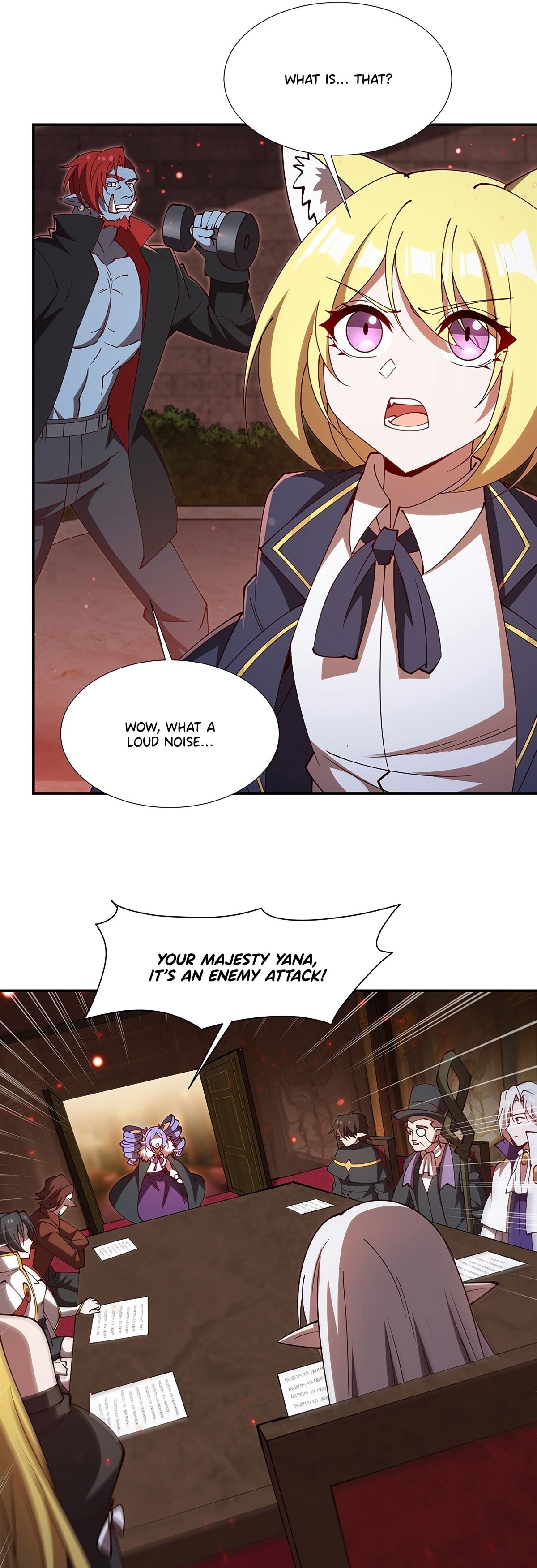 Vampire Princess X Knight (Colored) Chapter 434 page 9 - 