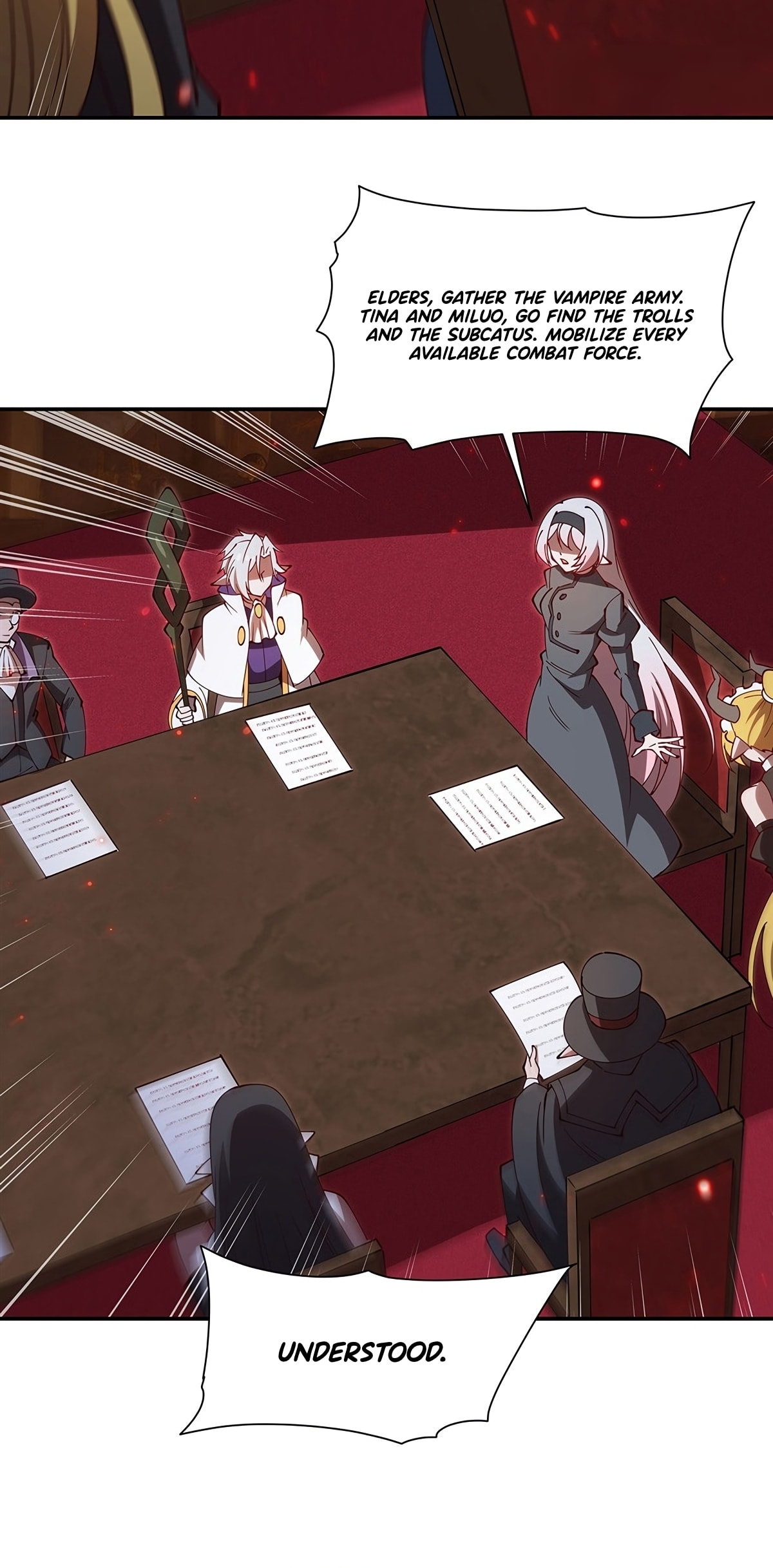 Vampire Princess X Knight (Colored) Chapter 434 page 10 - 