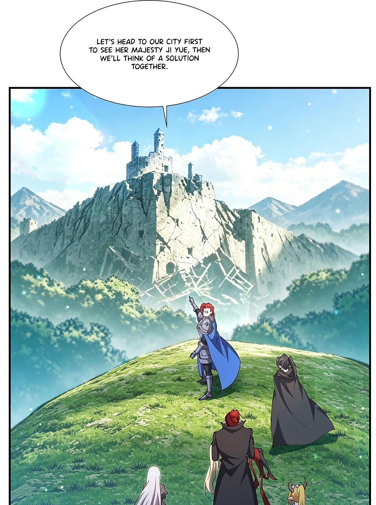 Vampire Princess X Knight (Colored) Chapter 440 page 13 - 