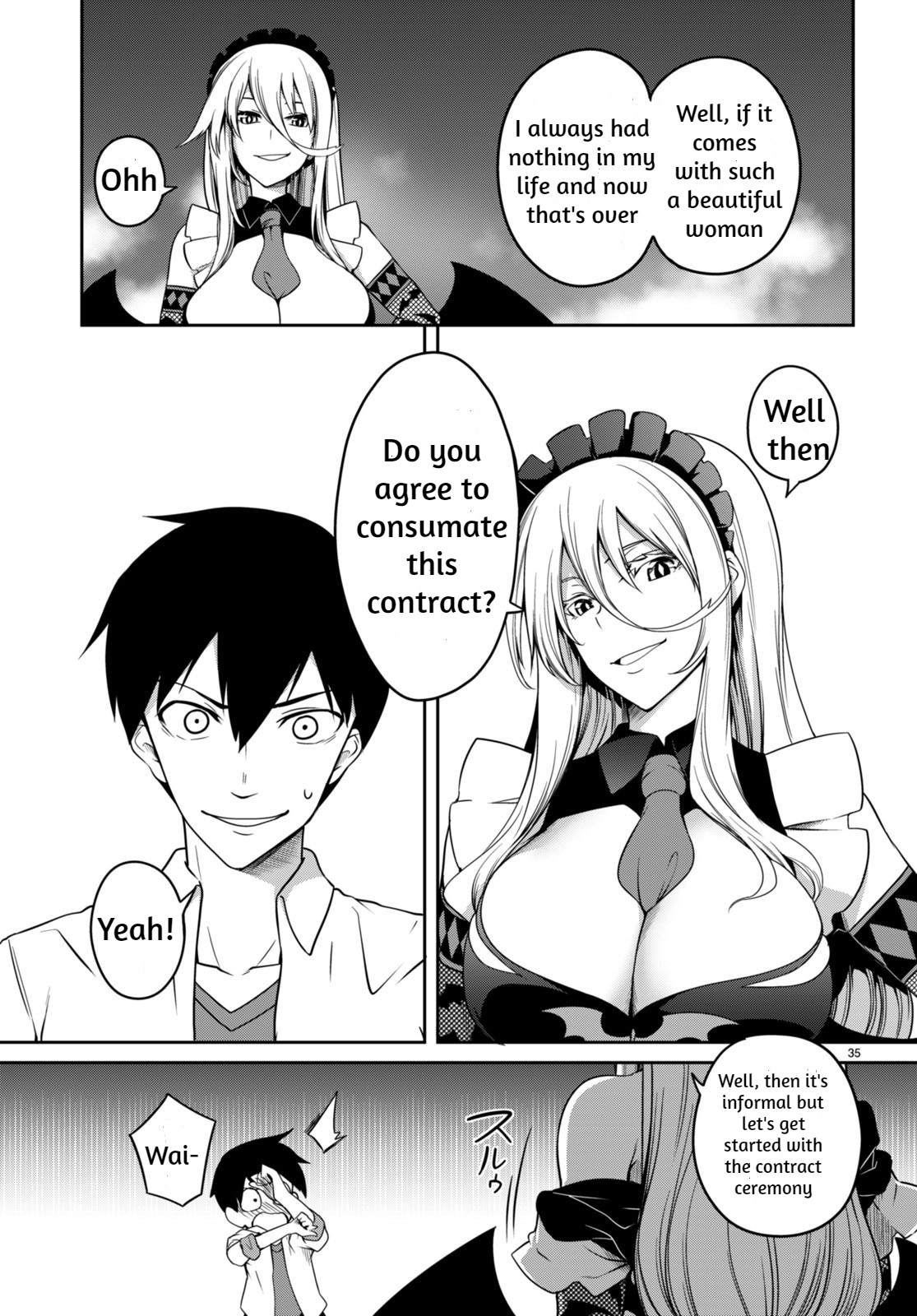Vampire X Maid Chapter 0 page 34 - 