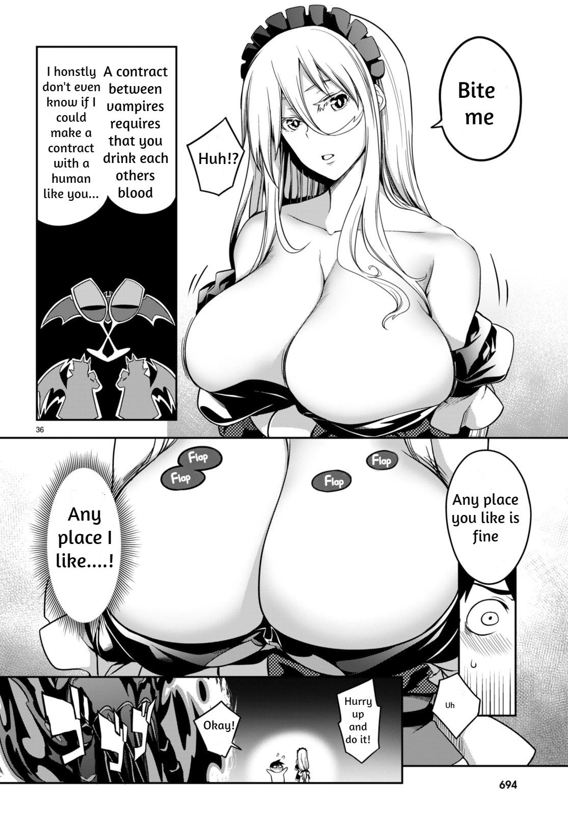 Vampire X Maid Chapter 0 page 35 - 