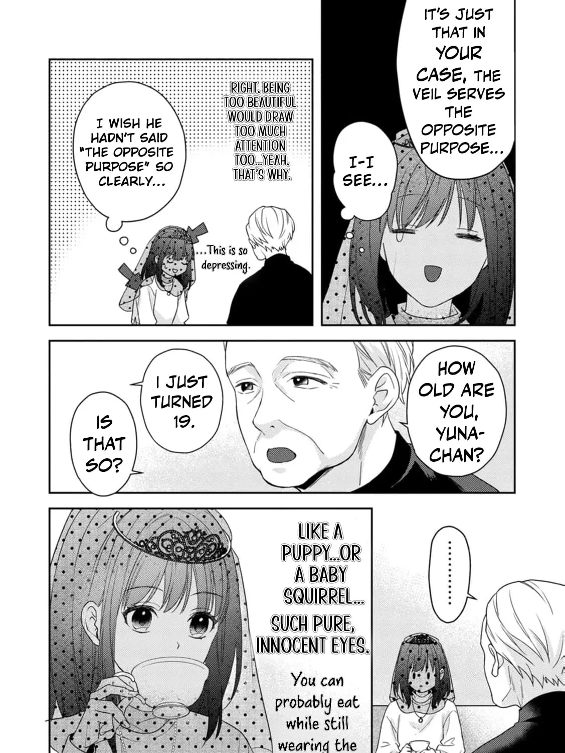 Veil no Seijo - Minikui to Gokaisareta Seijo, Ikemen Goei Kishi ni Dekiaisareru Chapter 1 page 35 - 