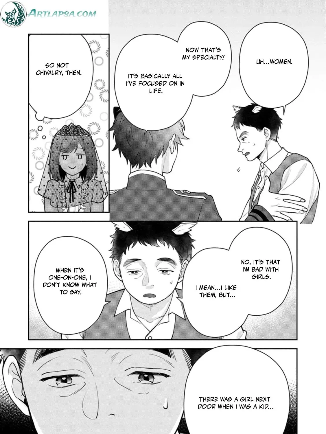 Veil no Seijo - Minikui to Gokaisareta Seijo, Ikemen Goei Kishi ni Dekiaisareru Chapter 10 page 27 - 