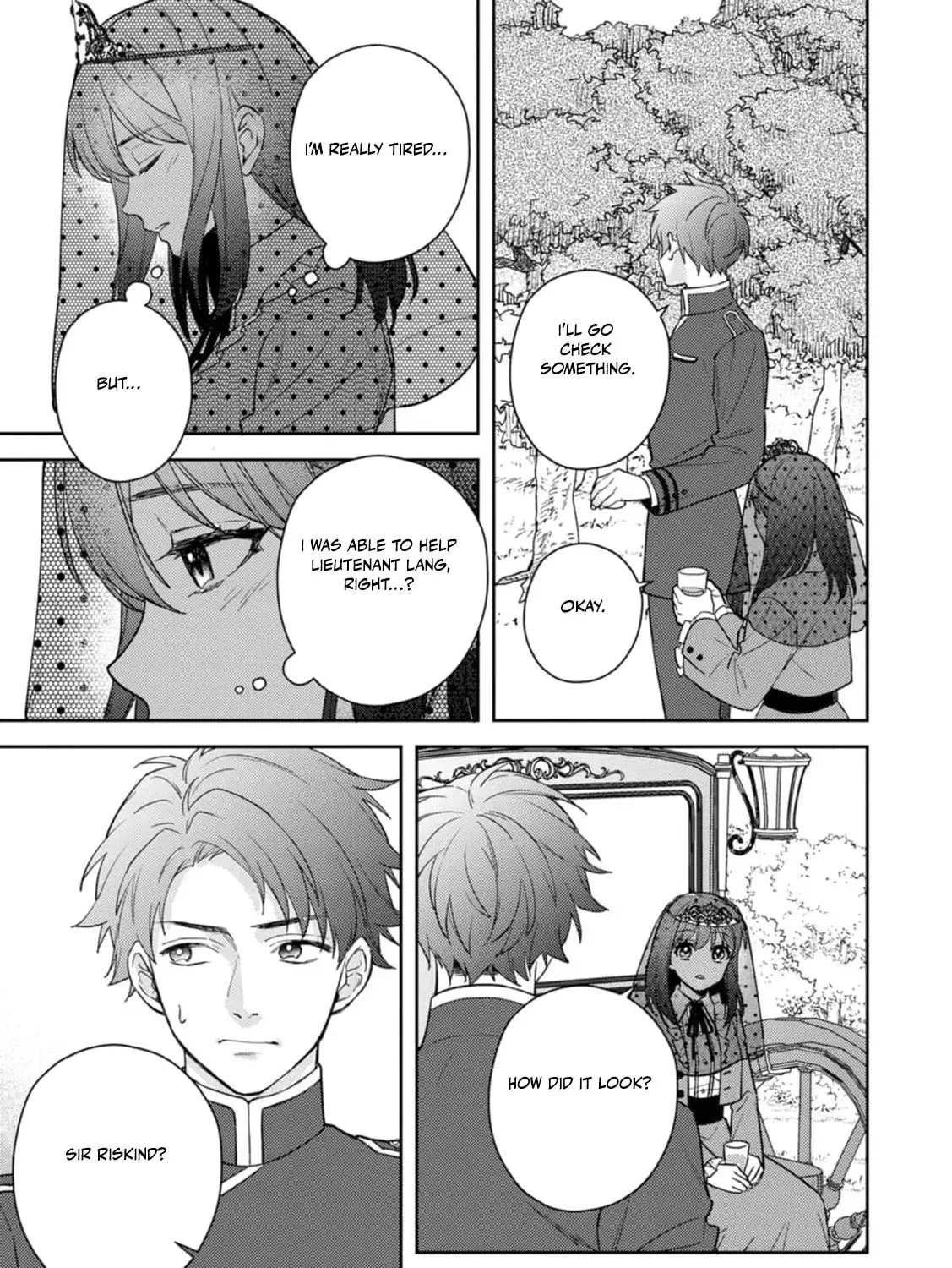 Veil no Seijo - Minikui to Gokaisareta Seijo, Ikemen Goei Kishi ni Dekiaisareru Chapter 14 page 27 - 