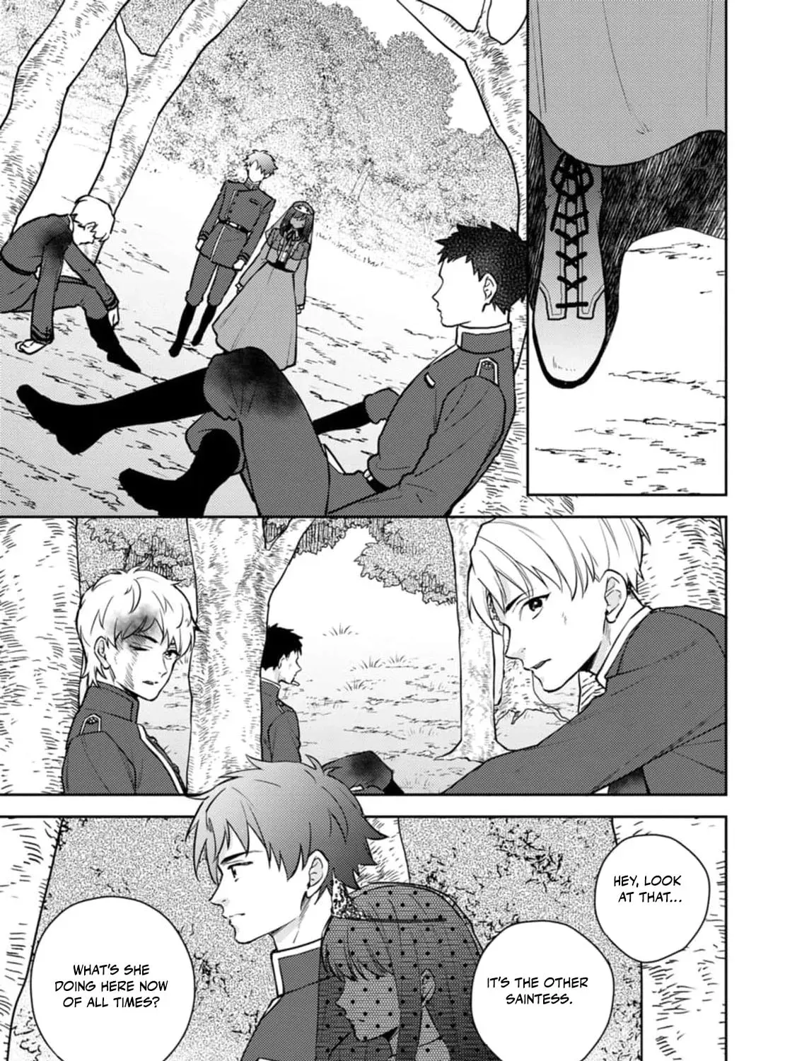 Veil no Seijo - Minikui to Gokaisareta Seijo, Ikemen Goei Kishi ni Dekiaisareru Chapter 14 page 35 - 
