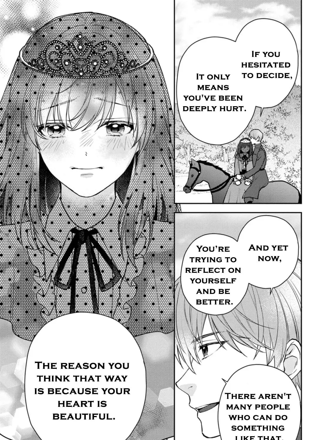Veil no Seijo - Minikui to Gokaisareta Seijo, Ikemen Goei Kishi ni Dekiaisareru Chapter 15 page 47 - 