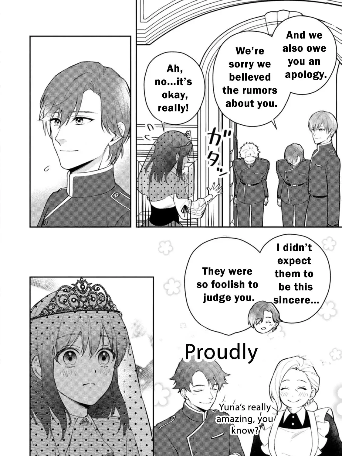 Veil no Seijo - Minikui to Gokaisareta Seijo, Ikemen Goei Kishi ni Dekiaisareru Chapter 16 page 23 - 