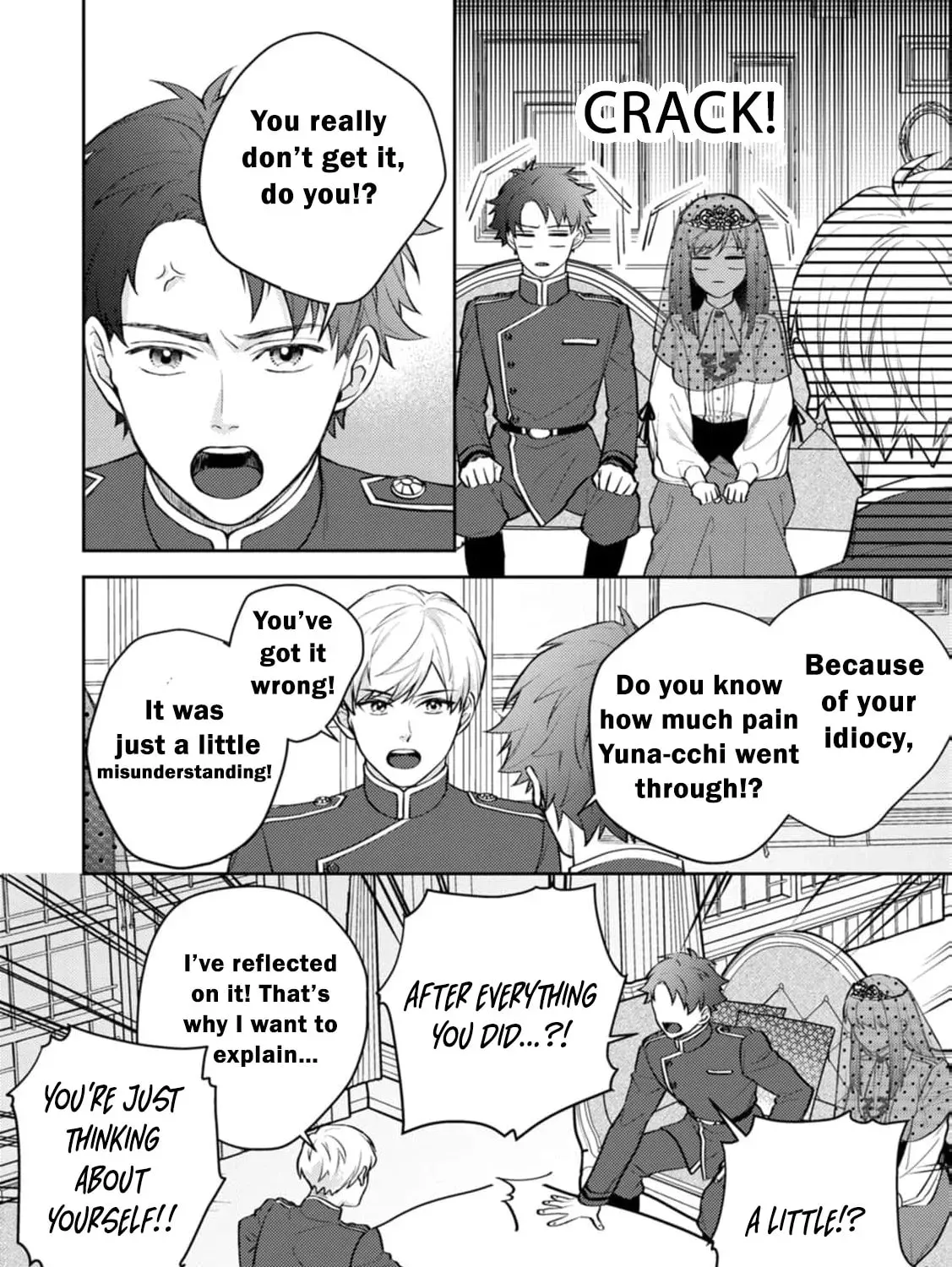 Veil no Seijo - Minikui to Gokaisareta Seijo, Ikemen Goei Kishi ni Dekiaisareru Chapter 16 page 43 - 