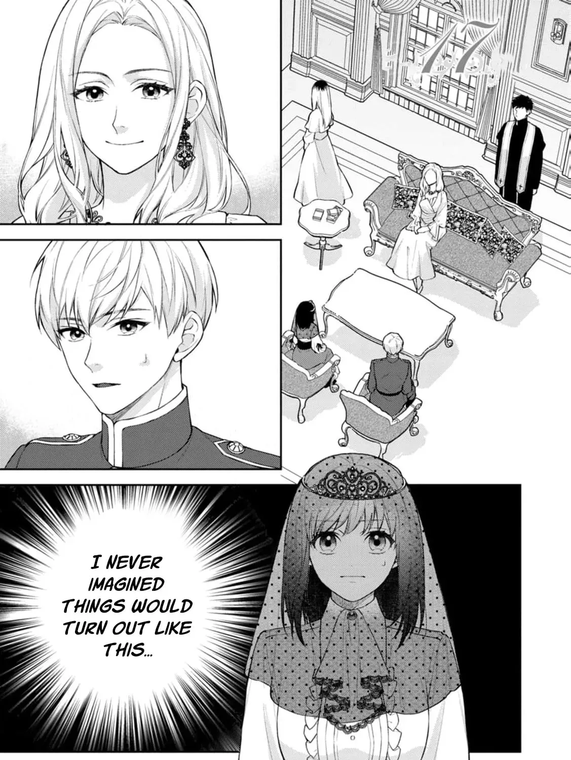 Veil no Seijo - Minikui to Gokaisareta Seijo, Ikemen Goei Kishi ni Dekiaisareru Chapter 17 page 7 - 