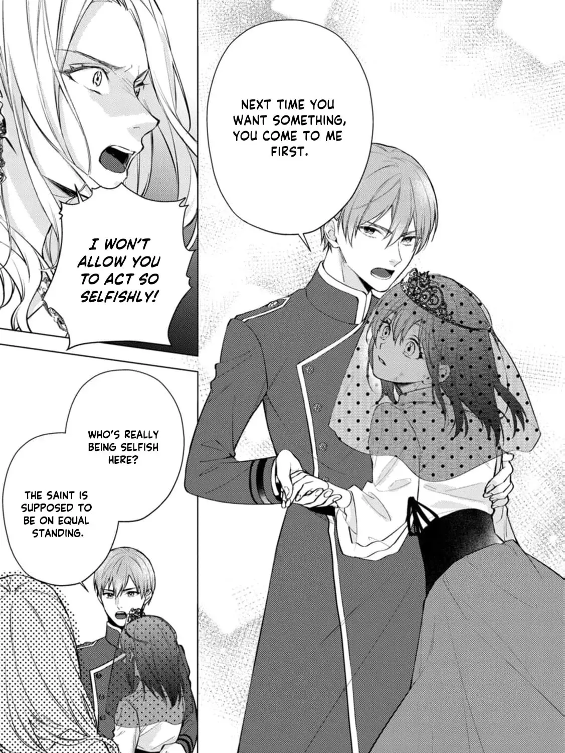 Veil no Seijo - Minikui to Gokaisareta Seijo, Ikemen Goei Kishi ni Dekiaisareru Chapter 18 page 11 - 