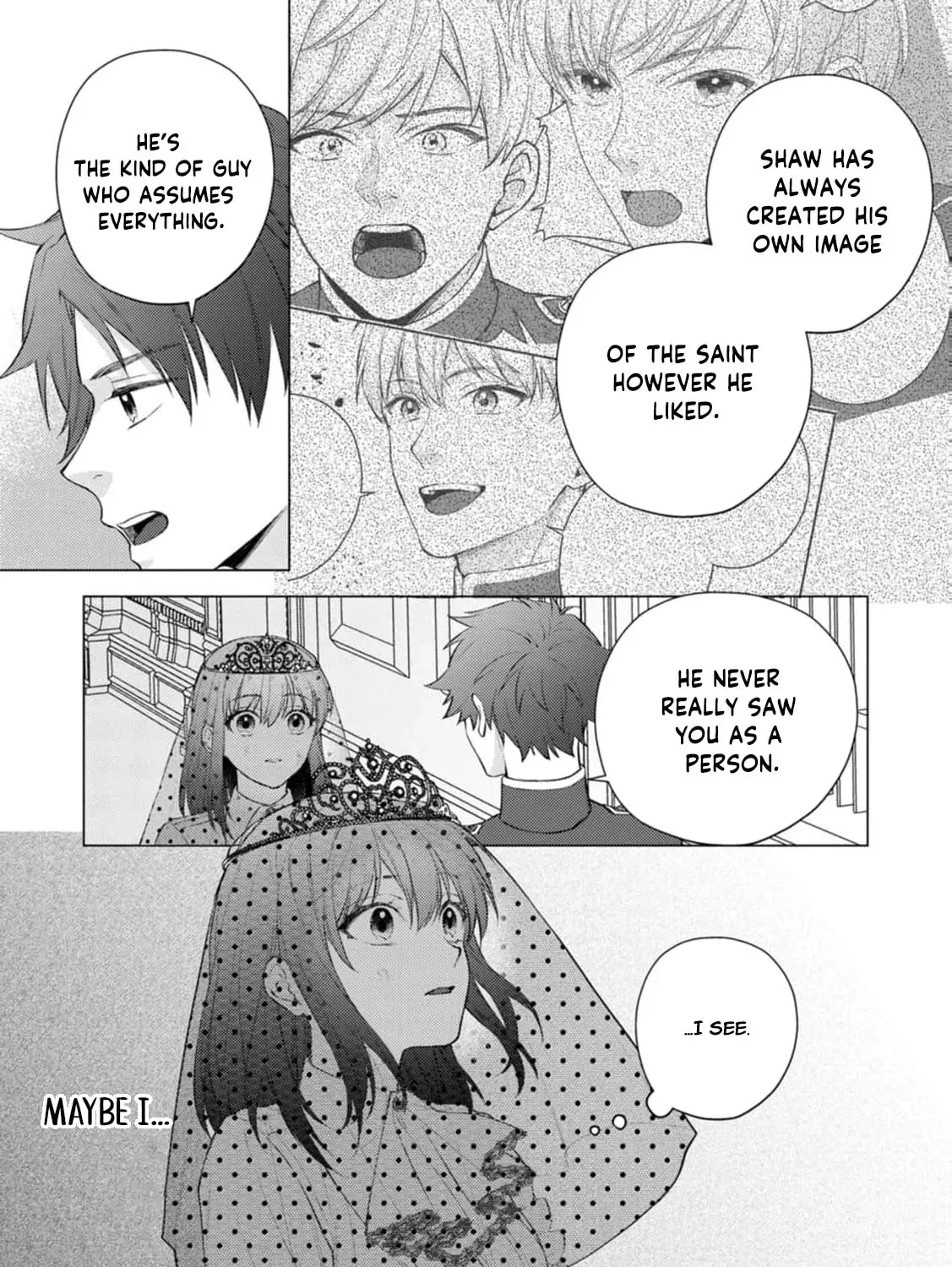 Veil no Seijo - Minikui to Gokaisareta Seijo, Ikemen Goei Kishi ni Dekiaisareru Chapter 18 page 39 - 