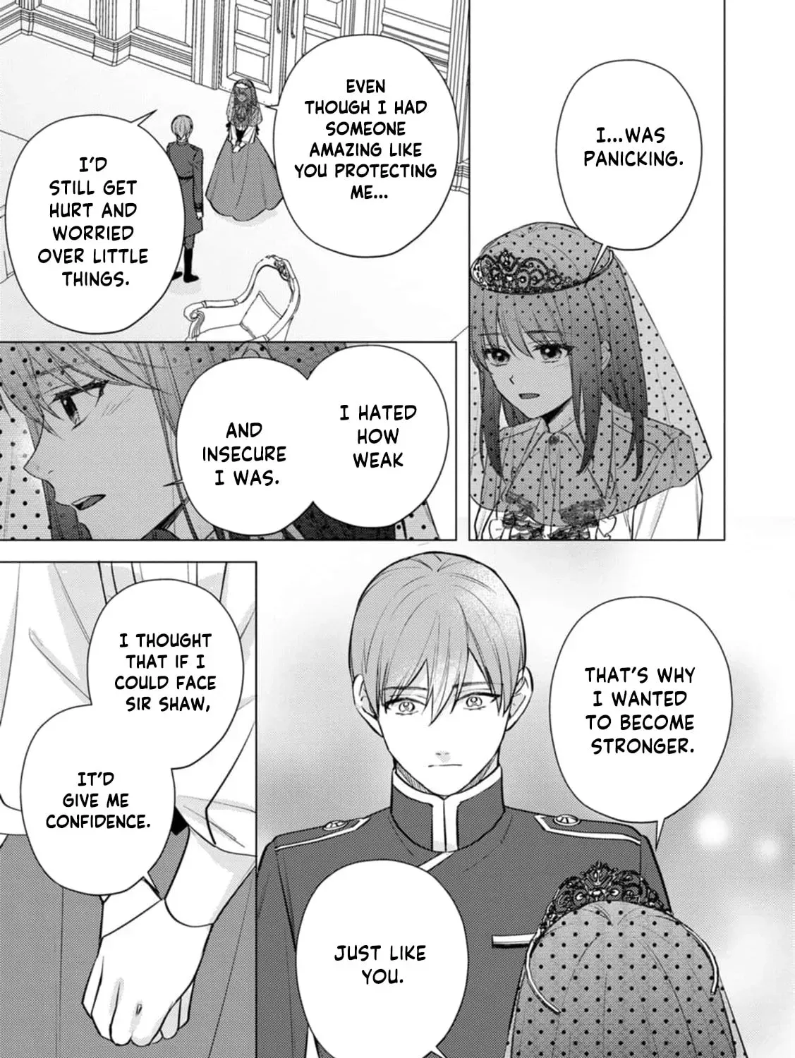 Veil no Seijo - Minikui to Gokaisareta Seijo, Ikemen Goei Kishi ni Dekiaisareru Chapter 18 page 59 - 