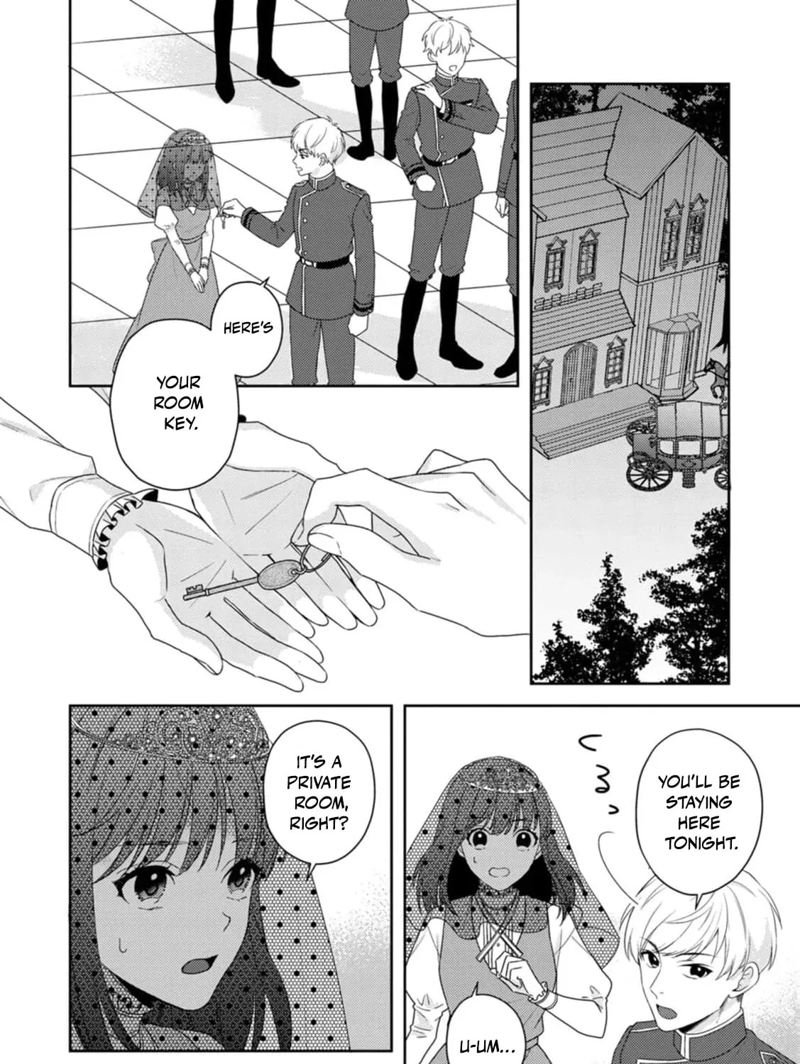 Veil no Seijo - Minikui to Gokaisareta Seijo, Ikemen Goei Kishi ni Dekiaisareru Chapter 2 page 13 - 