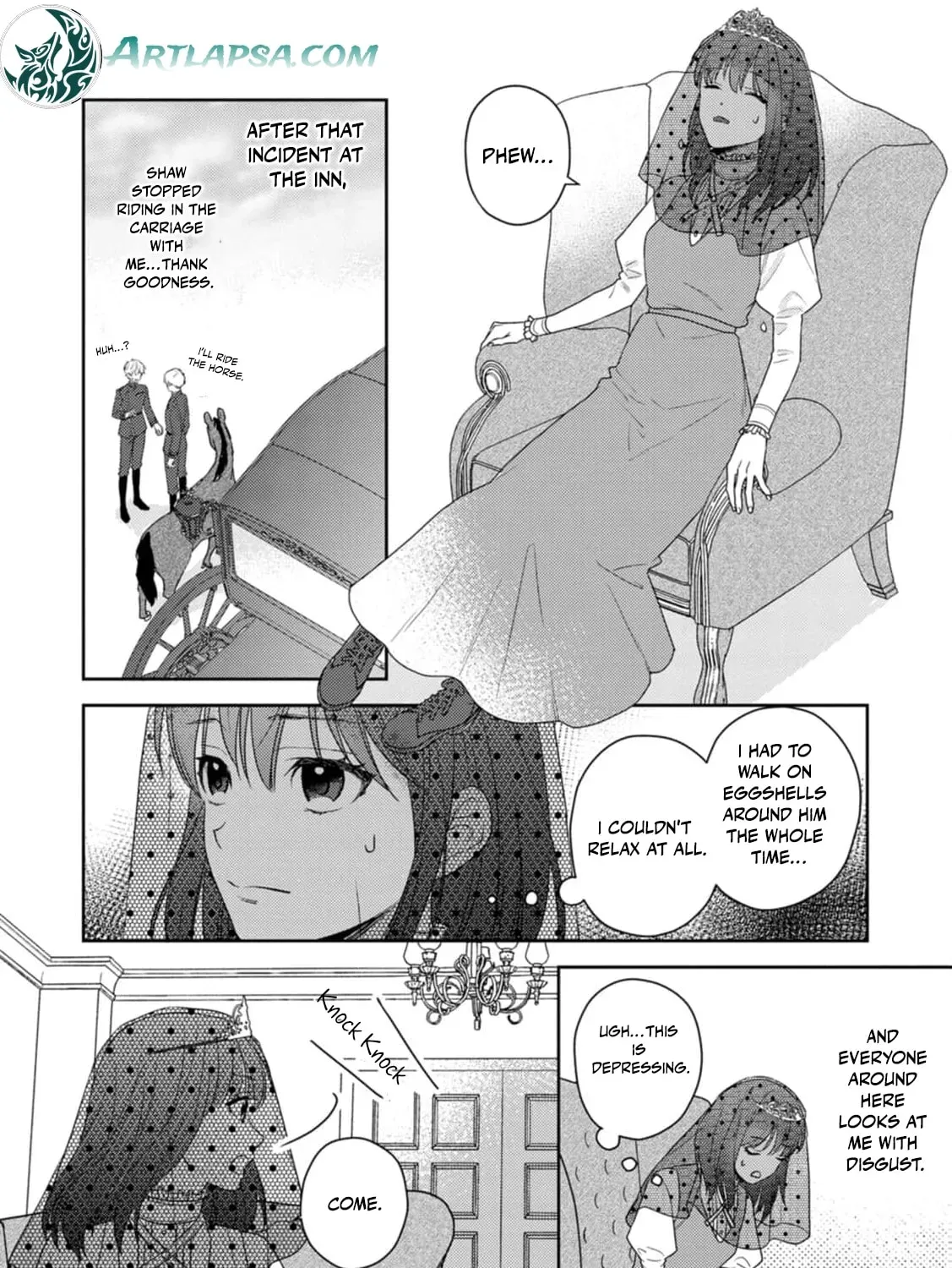 Veil no Seijo - Minikui to Gokaisareta Seijo, Ikemen Goei Kishi ni Dekiaisareru Chapter 2 page 21 - 