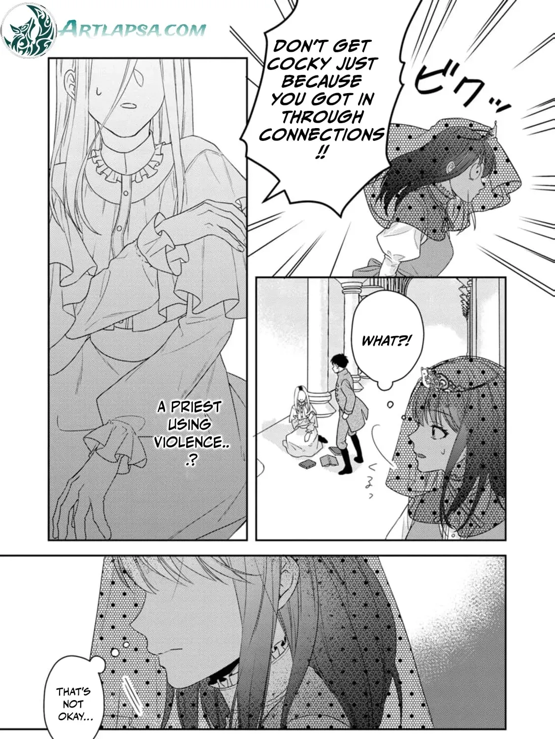 Veil no Seijo - Minikui to Gokaisareta Seijo, Ikemen Goei Kishi ni Dekiaisareru Chapter 2 page 31 - 