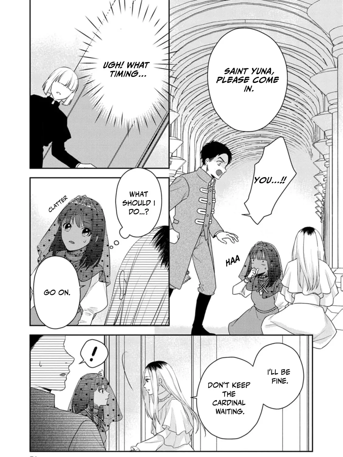 Veil no Seijo - Minikui to Gokaisareta Seijo, Ikemen Goei Kishi ni Dekiaisareru Chapter 2 page 39 - 