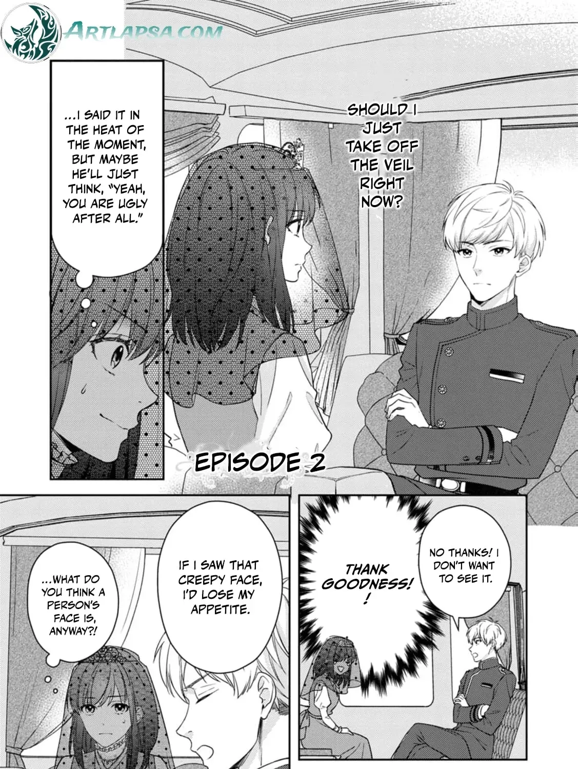 Veil no Seijo - Minikui to Gokaisareta Seijo, Ikemen Goei Kishi ni Dekiaisareru Chapter 2 page 7 - 
