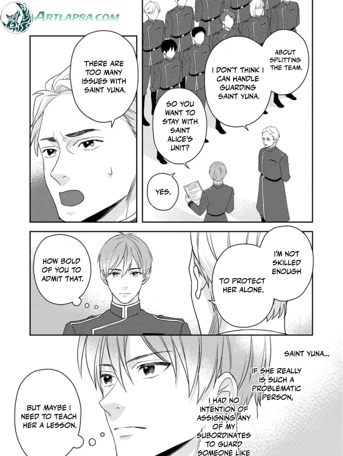 Veil no Seijo - Minikui to Gokaisareta Seijo, Ikemen Goei Kishi ni Dekiaisareru Chapter 2 page 63 - 