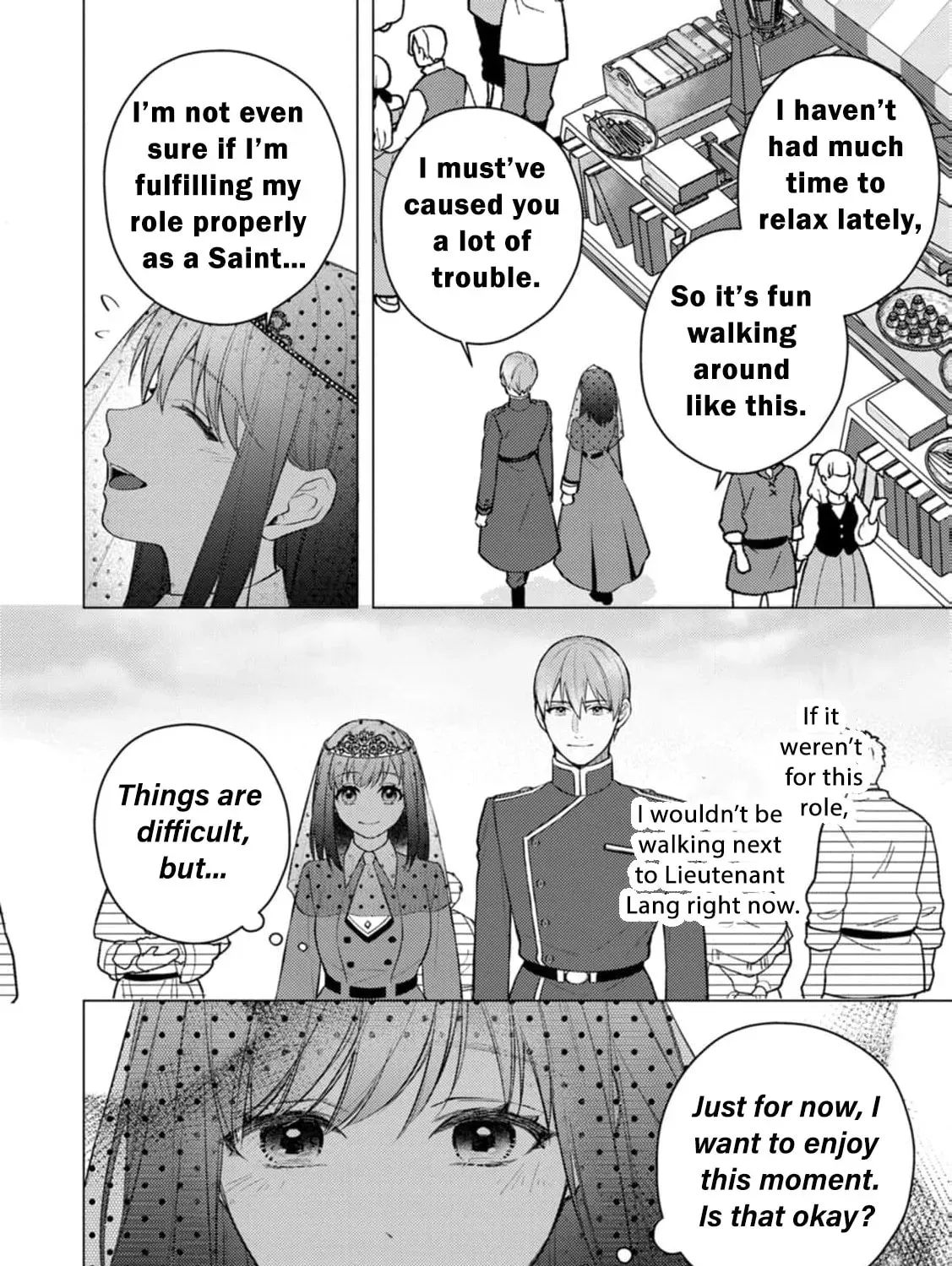 Veil no Seijo - Minikui to Gokaisareta Seijo, Ikemen Goei Kishi ni Dekiaisareru Chapter 20 page 21 - 