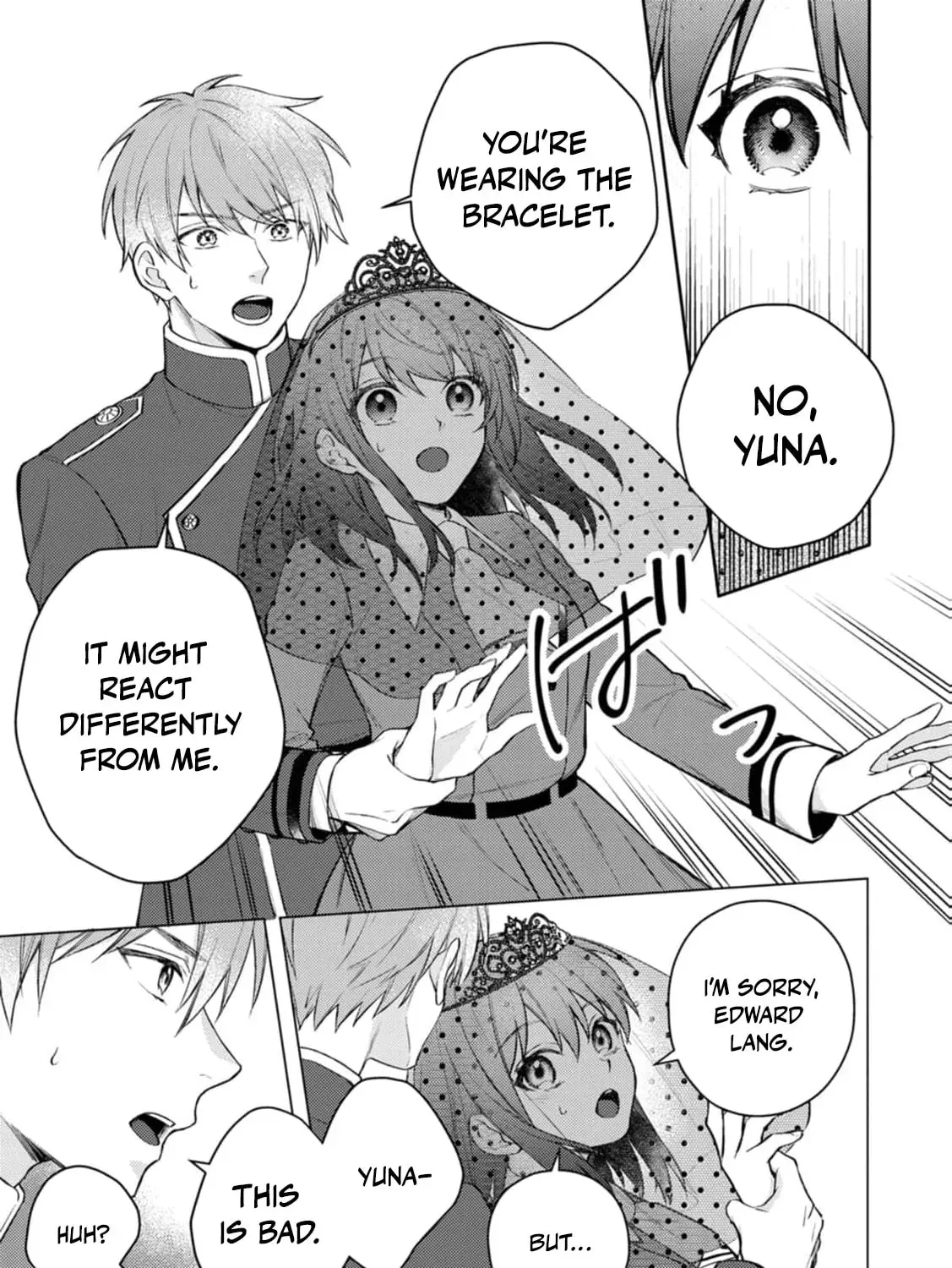 Veil no Seijo - Minikui to Gokaisareta Seijo, Ikemen Goei Kishi ni Dekiaisareru Chapter 21 page 45 - 