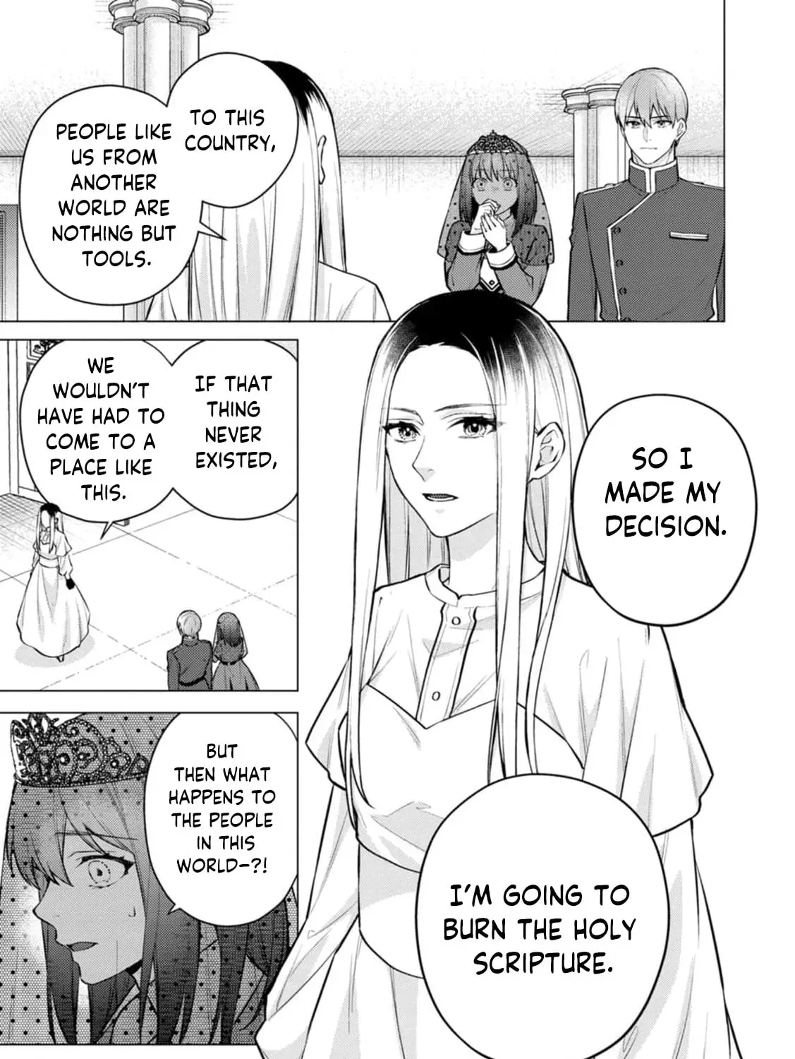 Veil no Seijo - Minikui to Gokaisareta Seijo, Ikemen Goei Kishi ni Dekiaisareru Chapter 23 page 27 - 