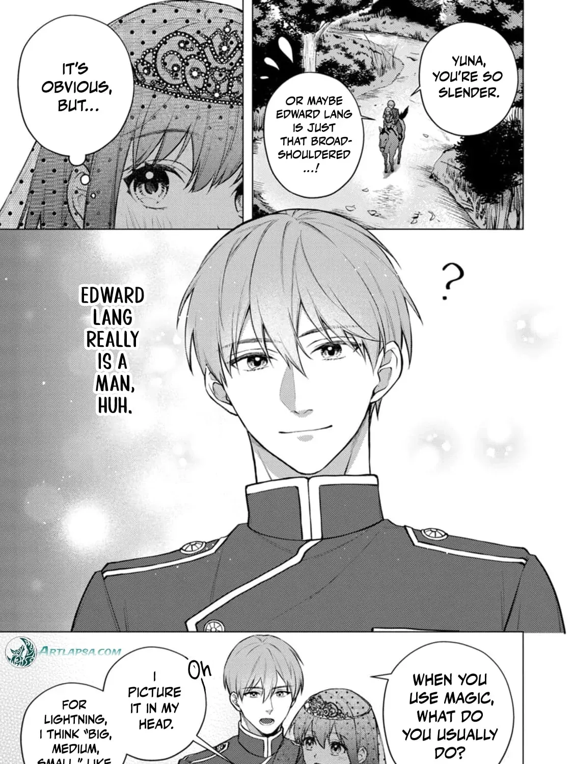 Veil no Seijo - Minikui to Gokaisareta Seijo, Ikemen Goei Kishi ni Dekiaisareru Chapter 24 page 19 - 