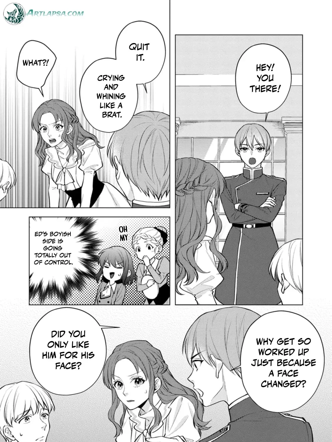 Veil no Seijo - Minikui to Gokaisareta Seijo, Ikemen Goei Kishi ni Dekiaisareru Chapter 24 page 59 - 