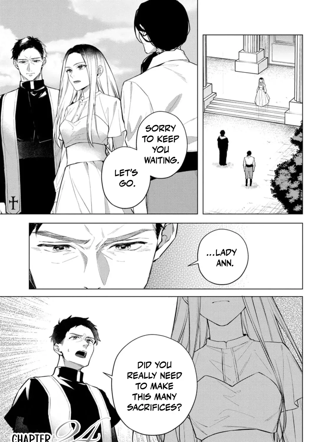 Veil no Seijo - Minikui to Gokaisareta Seijo, Ikemen Goei Kishi ni Dekiaisareru Chapter 24 page 7 - 