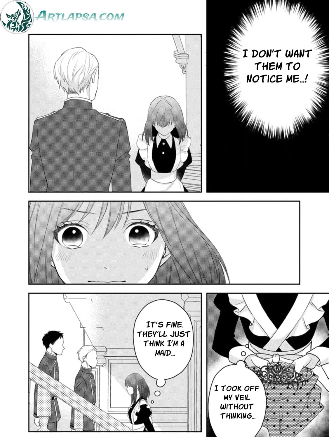 Veil no Seijo - Minikui to Gokaisareta Seijo, Ikemen Goei Kishi ni Dekiaisareru Chapter 3 page 21 - 