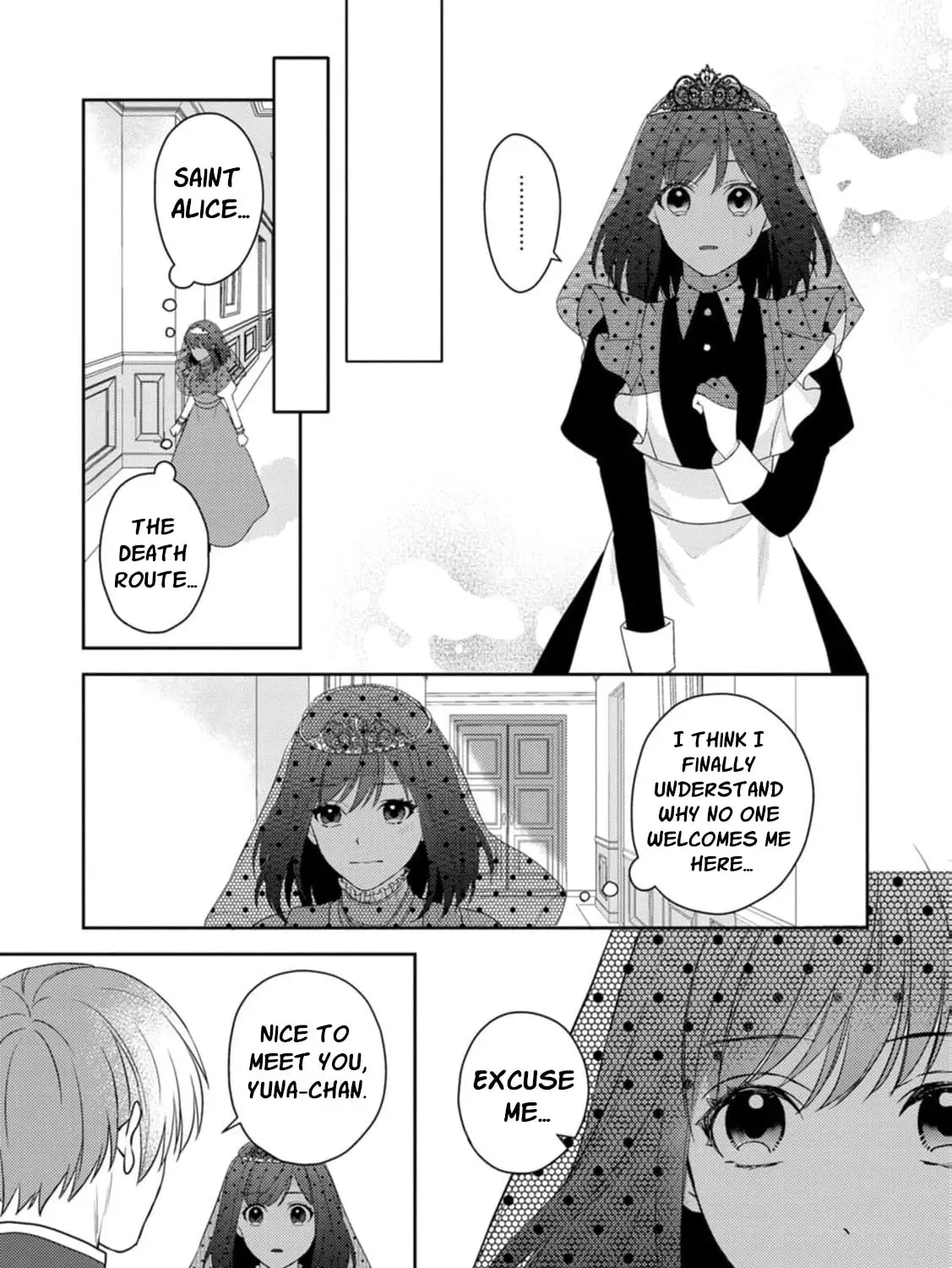 Veil no Seijo - Minikui to Gokaisareta Seijo, Ikemen Goei Kishi ni Dekiaisareru Chapter 3 page 55 - 