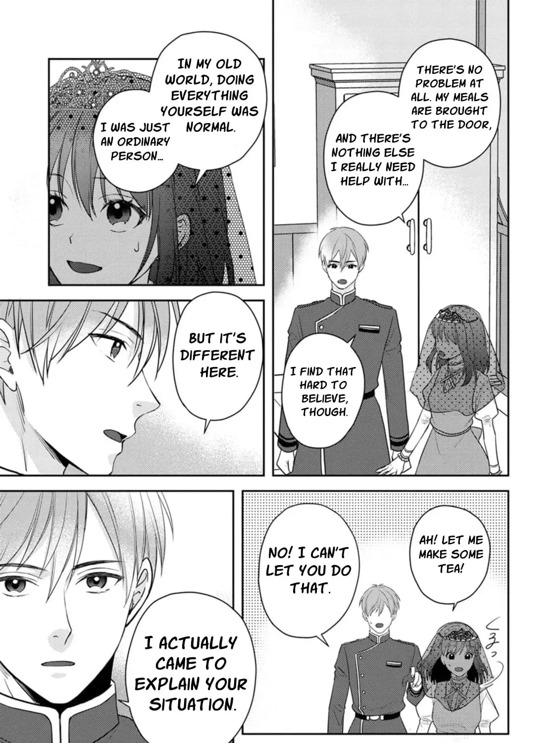 Veil no Seijo - Minikui to Gokaisareta Seijo, Ikemen Goei Kishi ni Dekiaisareru Chapter 3 page 59 - 