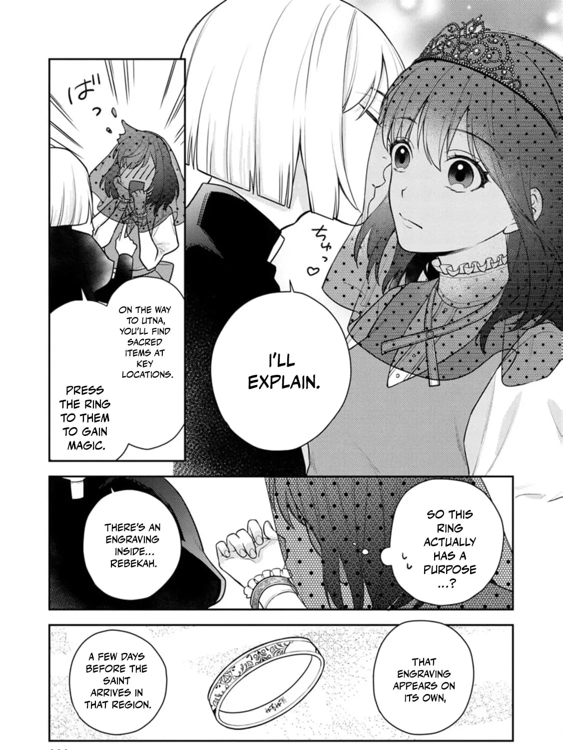 Veil no Seijo - Minikui to Gokaisareta Seijo, Ikemen Goei Kishi ni Dekiaisareru Chapter 4 page 39 - 