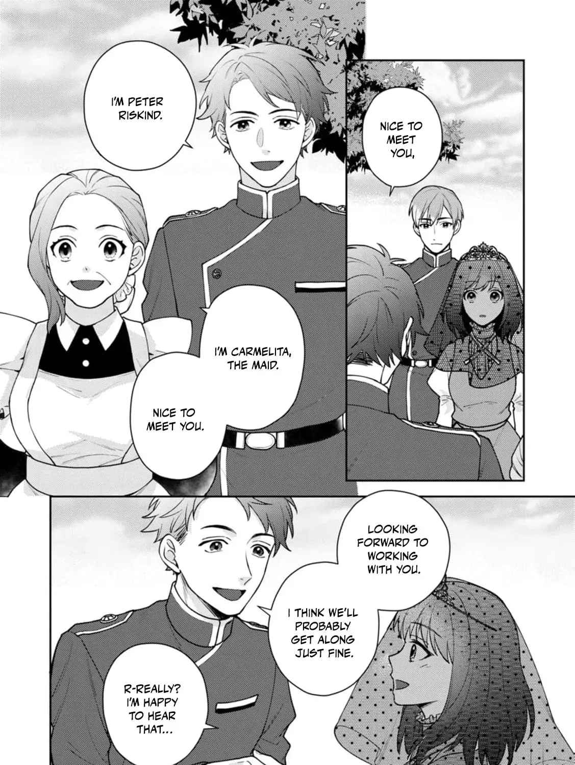 Veil no Seijo - Minikui to Gokaisareta Seijo, Ikemen Goei Kishi ni Dekiaisareru Chapter 4 page 53 - 