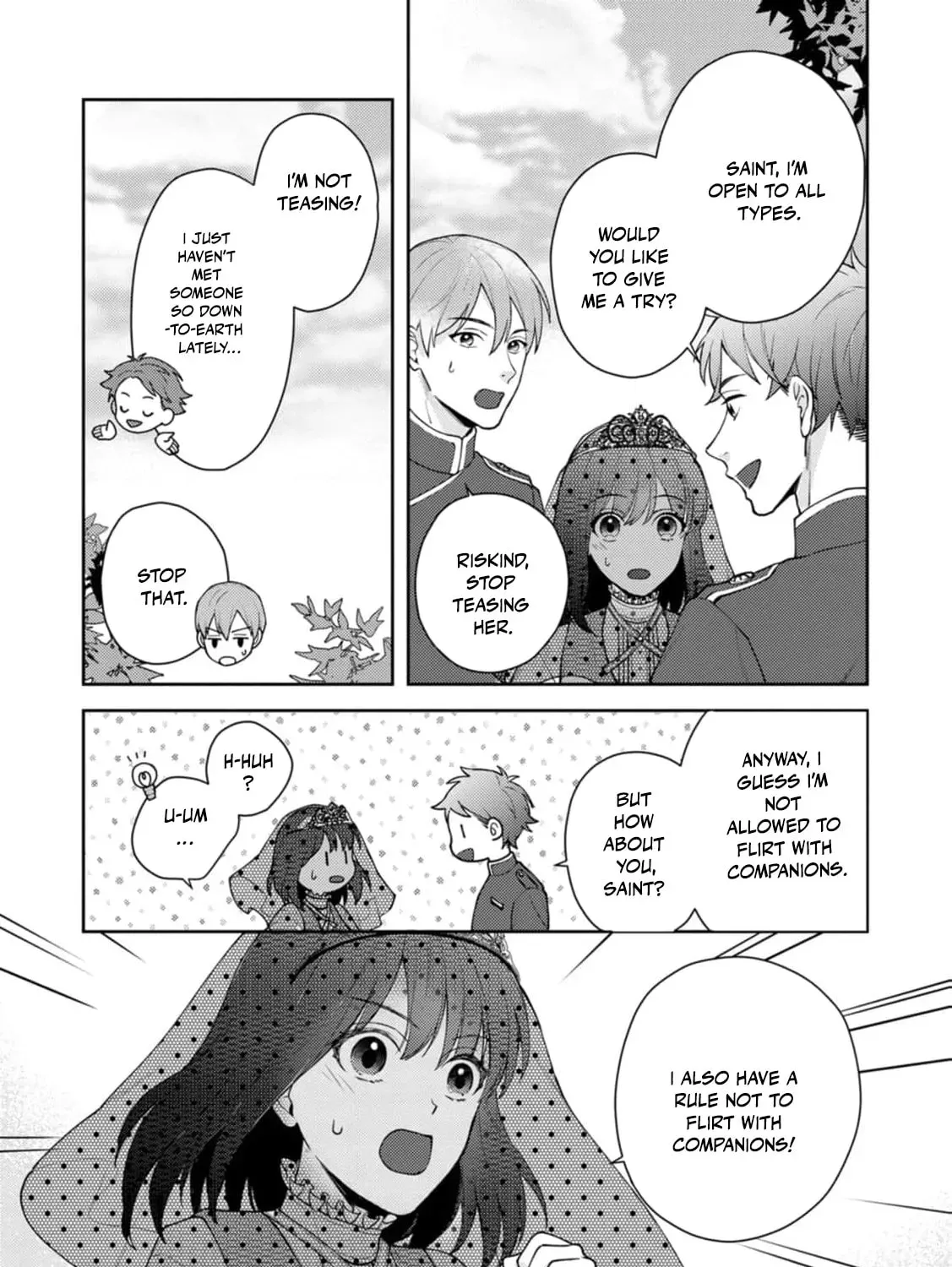 Veil no Seijo - Minikui to Gokaisareta Seijo, Ikemen Goei Kishi ni Dekiaisareru Chapter 4 page 55 - 
