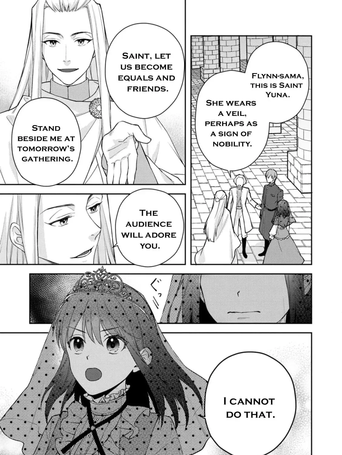 Veil no Seijo - Minikui to Gokaisareta Seijo, Ikemen Goei Kishi ni Dekiaisareru Chapter 6 page 47 - 