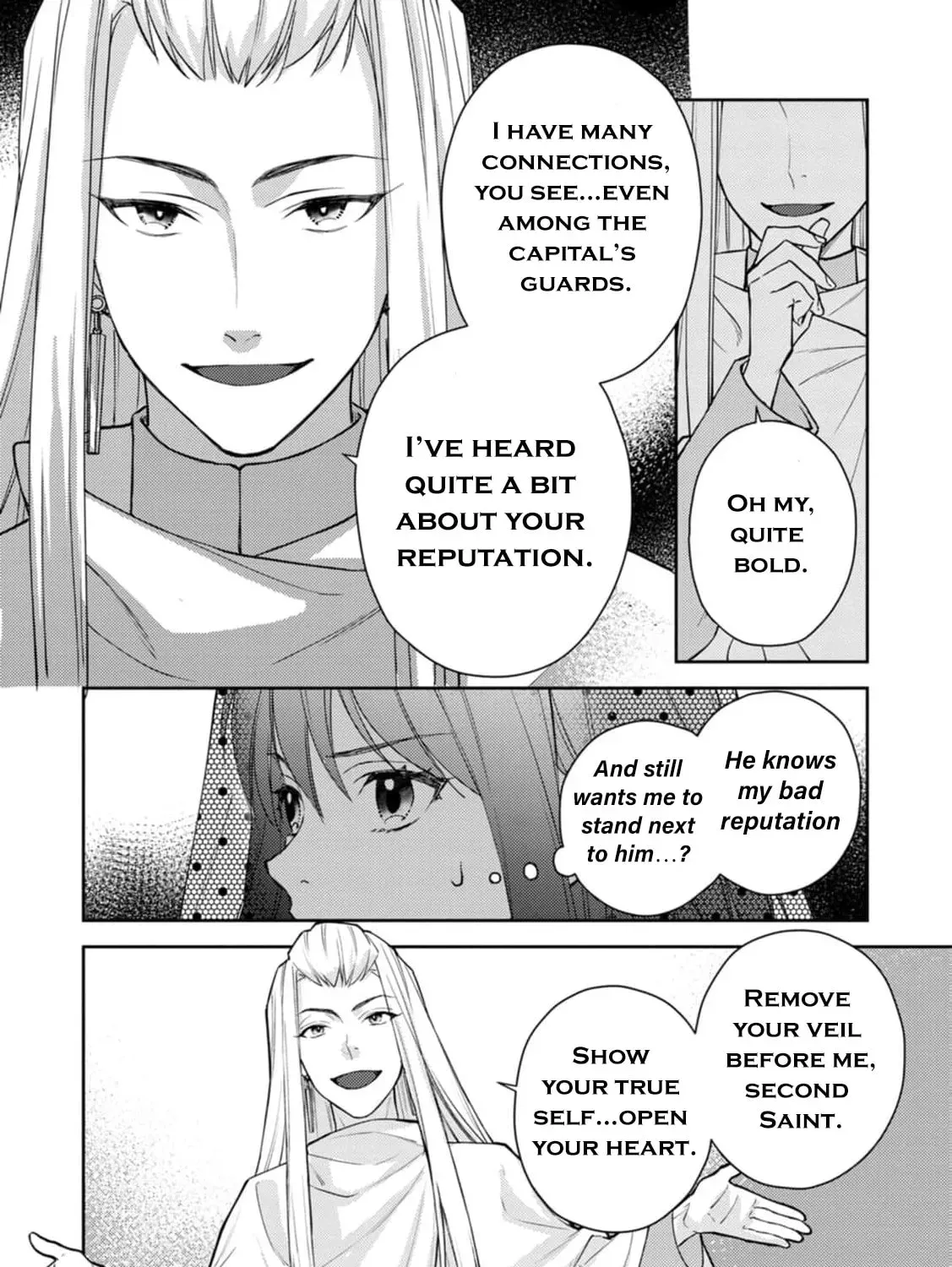 Veil no Seijo - Minikui to Gokaisareta Seijo, Ikemen Goei Kishi ni Dekiaisareru Chapter 6 page 49 - 