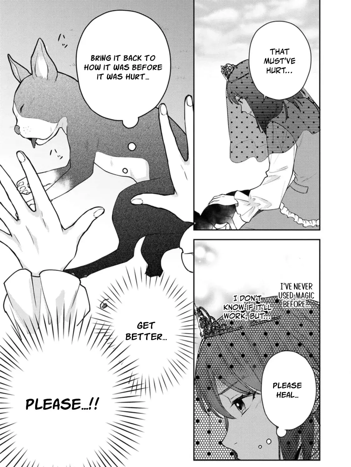 Veil no Seijo - Minikui to Gokaisareta Seijo, Ikemen Goei Kishi ni Dekiaisareru Chapter 7 page 19 - 