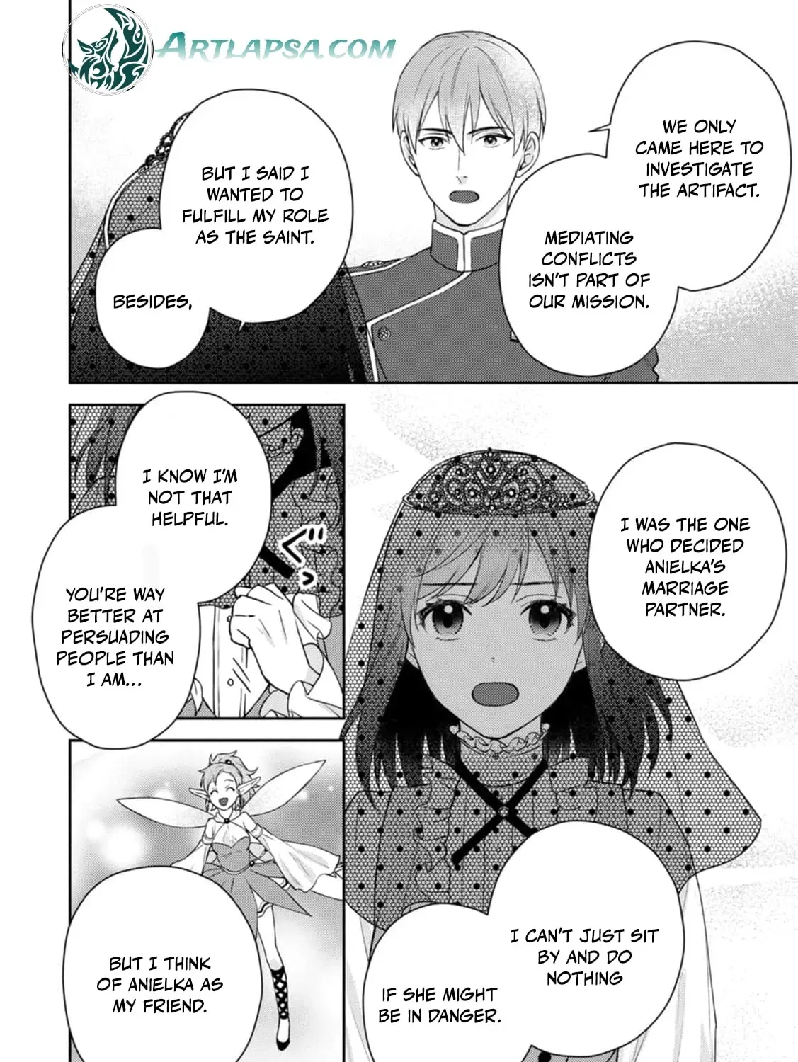 Veil no Seijo - Minikui to Gokaisareta Seijo, Ikemen Goei Kishi ni Dekiaisareru Chapter 7 page 53 - 