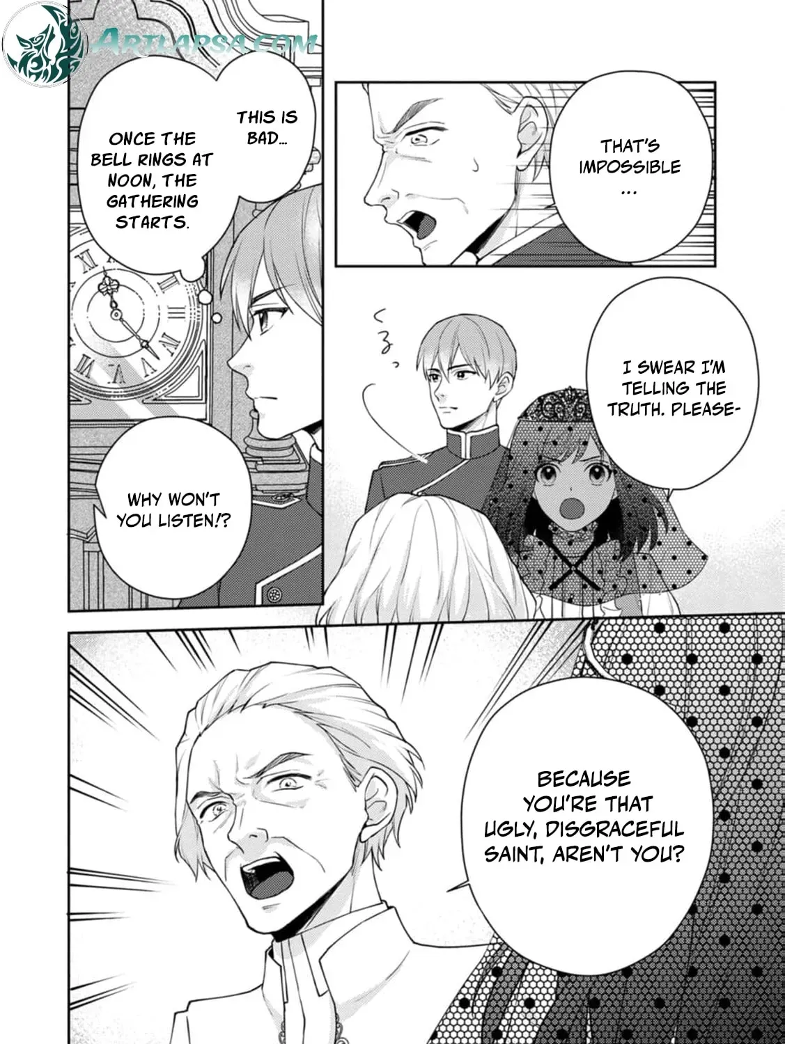 Veil no Seijo - Minikui to Gokaisareta Seijo, Ikemen Goei Kishi ni Dekiaisareru Chapter 7 page 61 - 