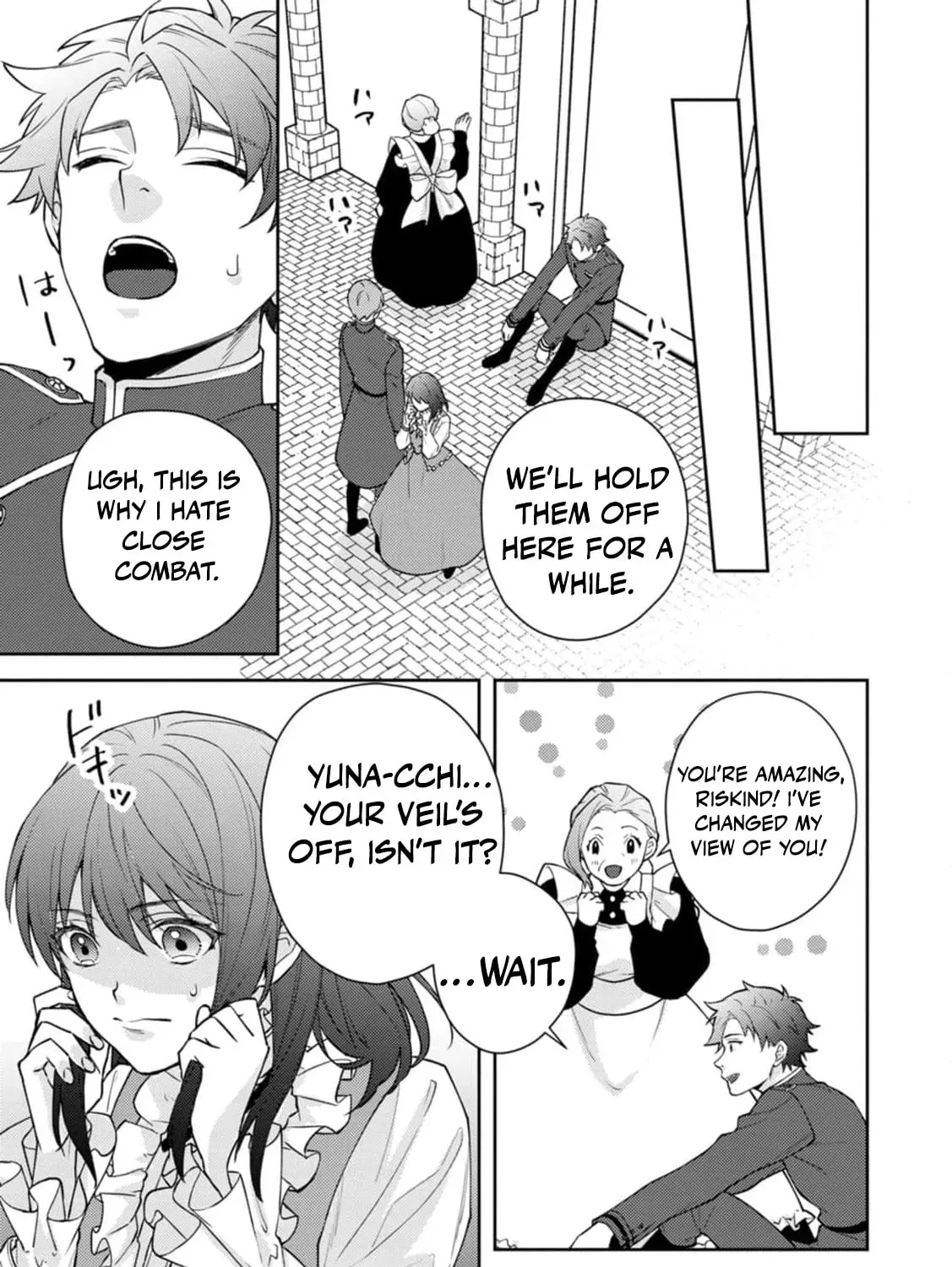 Veil no Seijo - Minikui to Gokaisareta Seijo, Ikemen Goei Kishi ni Dekiaisareru Chapter 8 page 35 - 