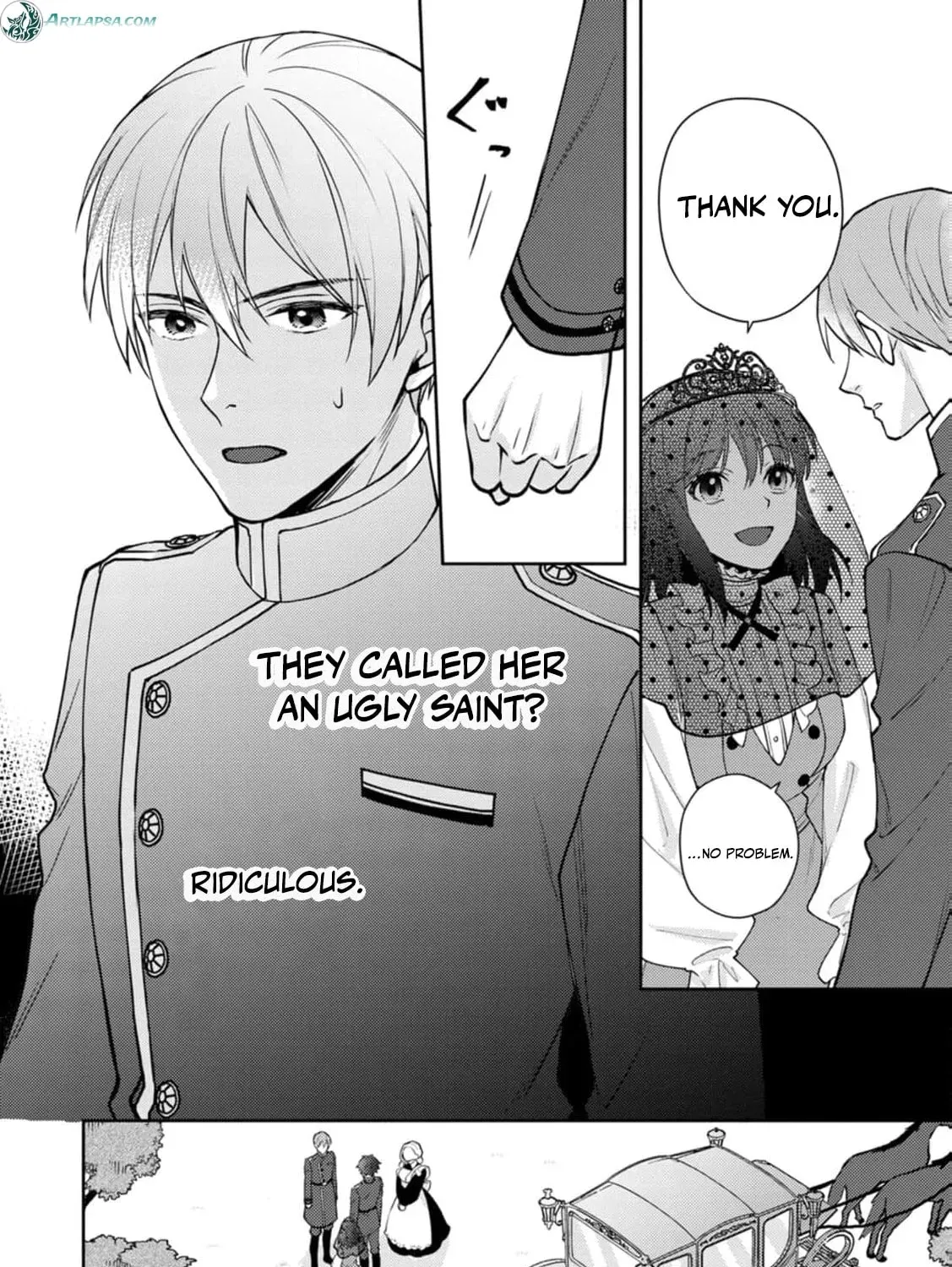 Veil no Seijo - Minikui to Gokaisareta Seijo, Ikemen Goei Kishi ni Dekiaisareru Chapter 8 page 41 - 