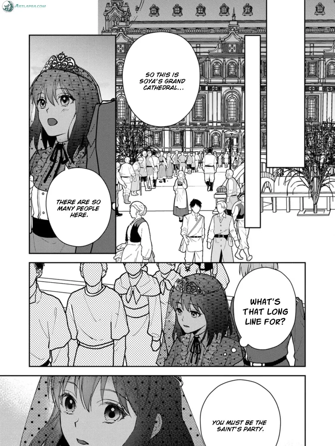 Veil no Seijo - Minikui to Gokaisareta Seijo, Ikemen Goei Kishi ni Dekiaisareru Chapter 9 page 47 - 