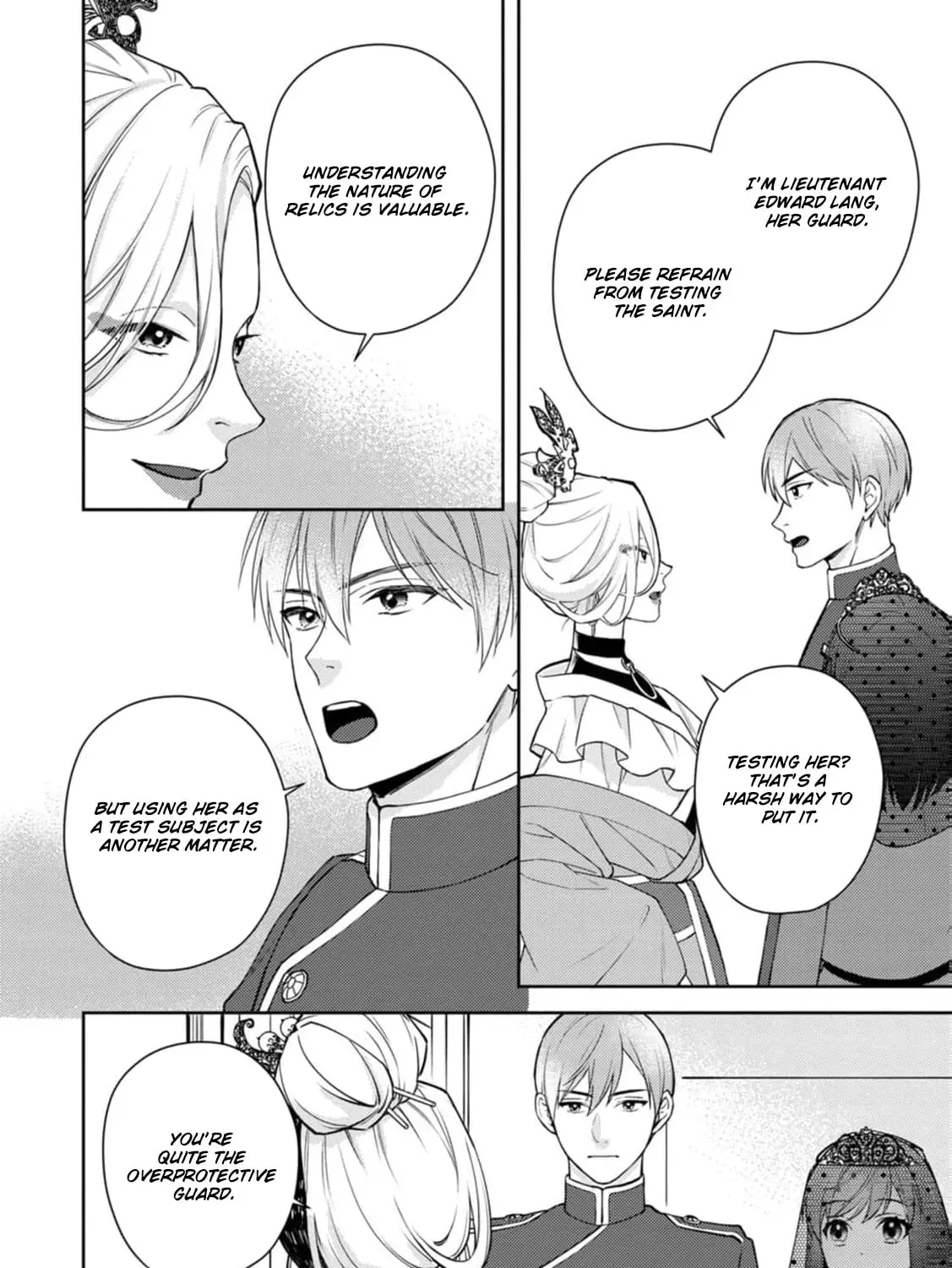 Veil no Seijo - Minikui to Gokaisareta Seijo, Ikemen Goei Kishi ni Dekiaisareru Chapter 9 page 57 - 