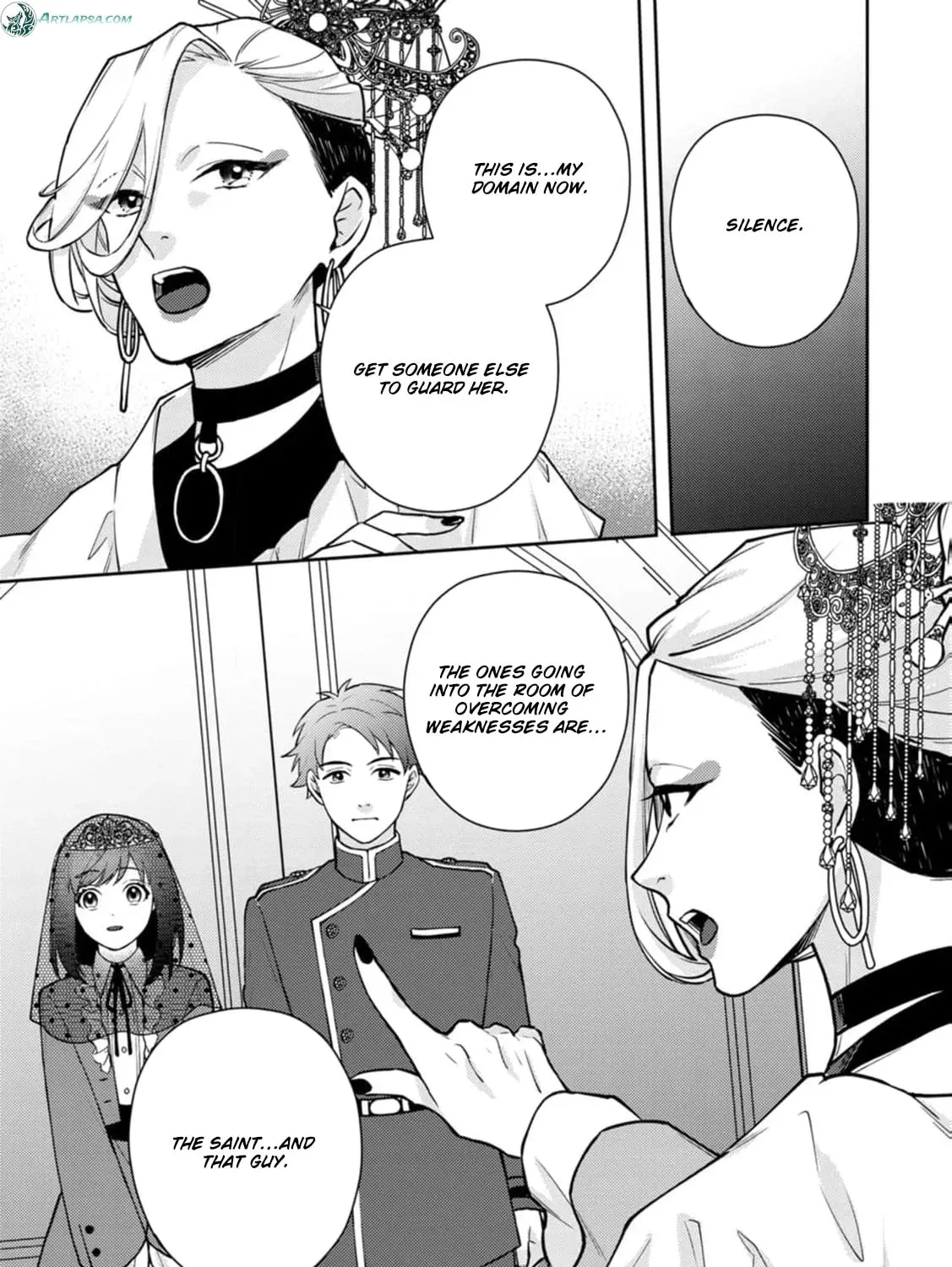 Veil no Seijo - Minikui to Gokaisareta Seijo, Ikemen Goei Kishi ni Dekiaisareru Chapter 9 page 67 - 