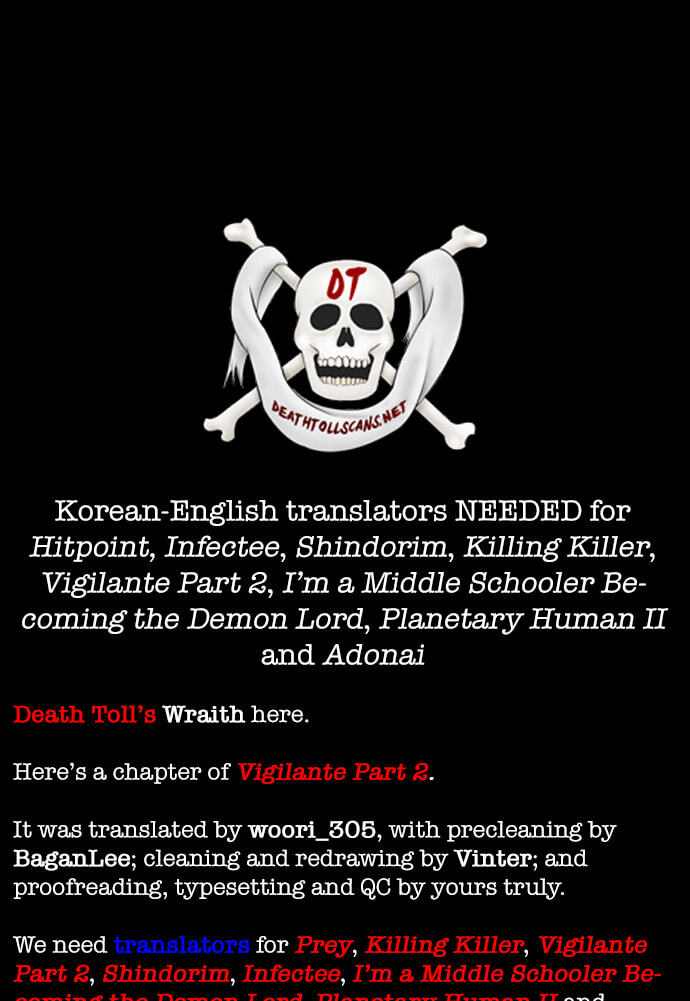 Vigilante Part 2 Chapter 69 page 110 - 