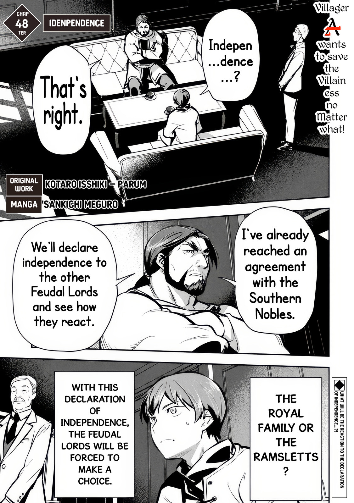 Villager A Wants to Save the Villainess no Matter What! Chapter 48.1 page 5 - 