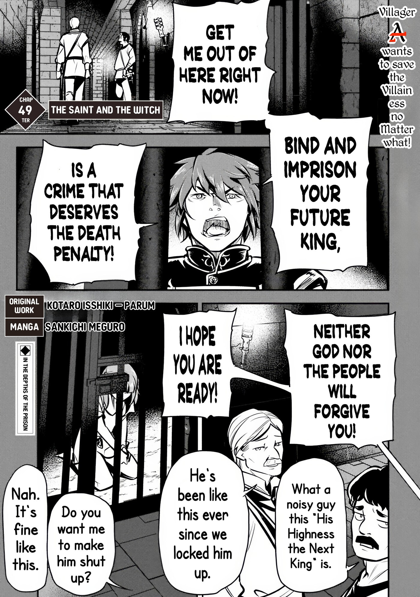 Villager A Wants to Save the Villainess no Matter What! Chapter 49.1 page 5 - 